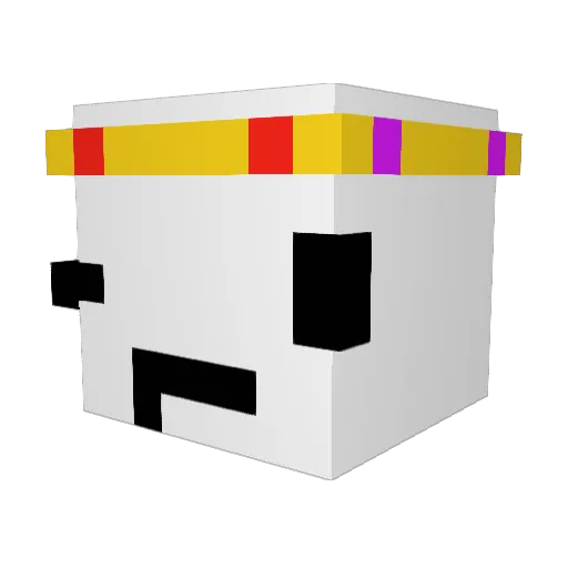 Nex2119 Minecraft avatar head, 3D render