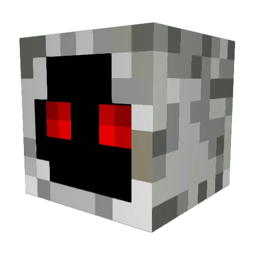 NexFatham Minecraft avatar head, 3D render