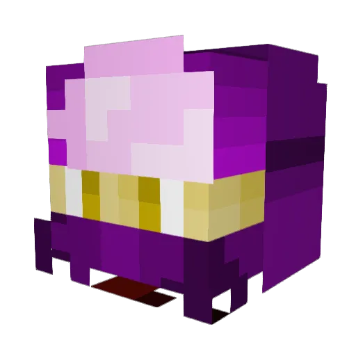 Nexo191 Minecraft avatar head, 3D render