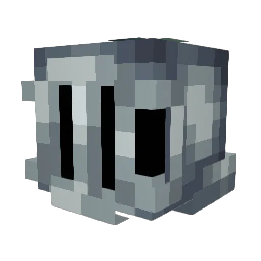 Nexos855 Minecraft avatar head, 3D render