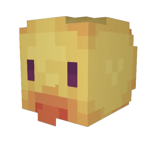 NextTimeJumper Minecraft avatar head, 3D render