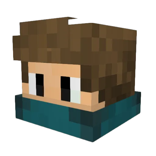 NexuS_PvP Minecraft avatar head, 3D render