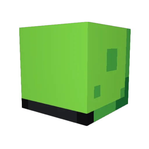 Nexurun Minecraft avatar head, 3D render