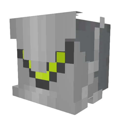 Nexus234 Minecraft avatar head, 3D render