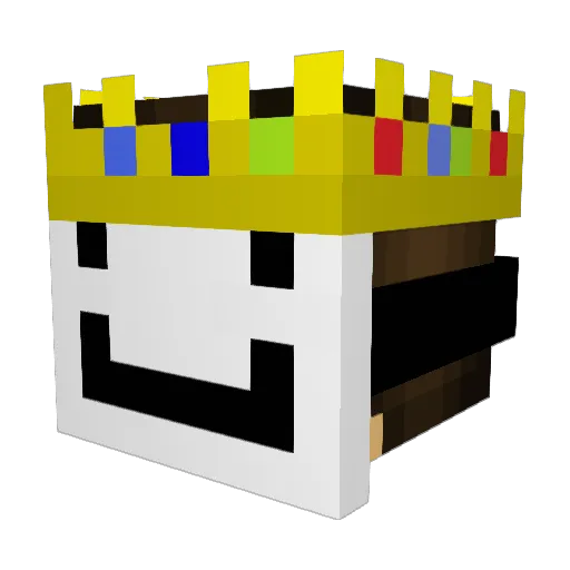 Nexus9463 Minecraft avatar head, 3D render