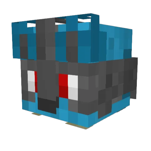 NexusBeast2004 Minecraft avatar head, 3D render