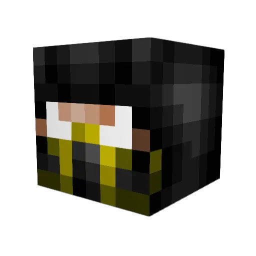 NexusDominus Minecraft avatar head, 3D render