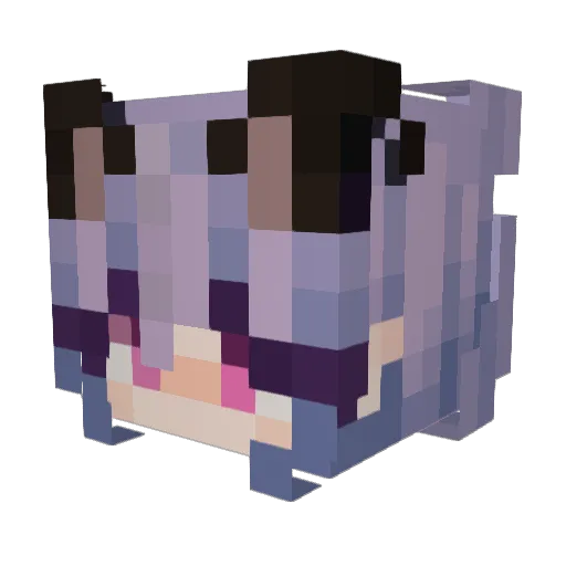 NexusMcXx06 Minecraft avatar head, 3D render