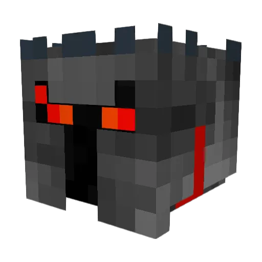 NexusPro28 Minecraft avatar head, 3D render