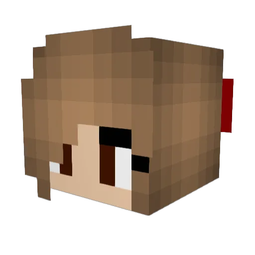 NexusZoneHD Minecraft avatar head, 3D render