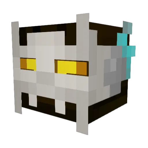 Nexus_The_Civil Minecraft avatar head, 3D render