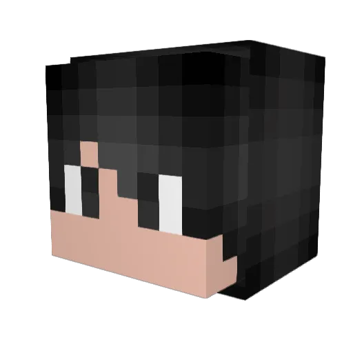NezPT Minecraft avatar head, 3D render