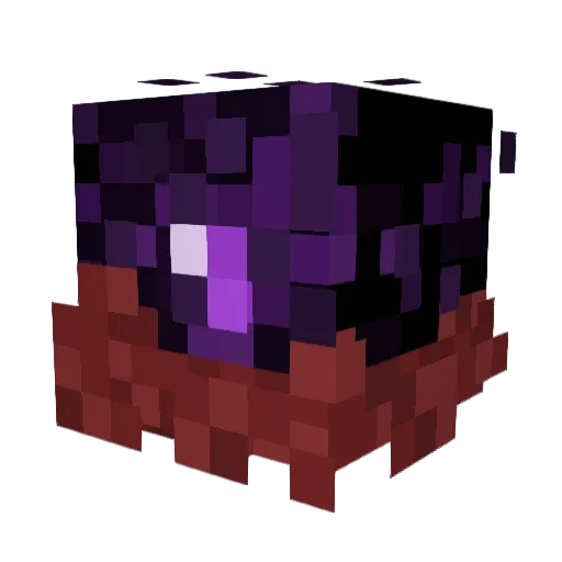 Nezerite_64 Minecraft avatar head, 3D render