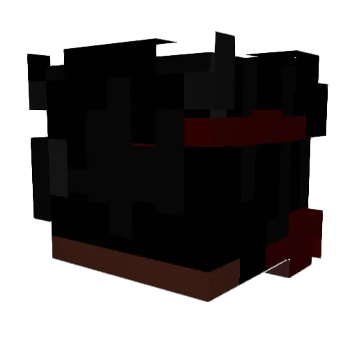 NezoToji Minecraft avatar head, 3D render