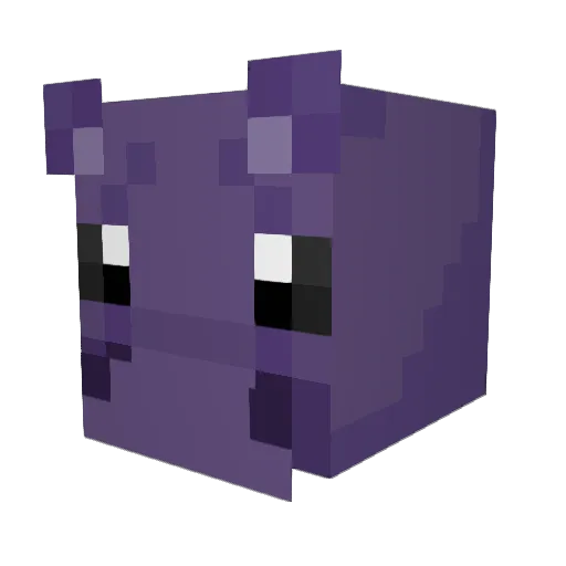 Nezom282 Minecraft avatar head, 3D render