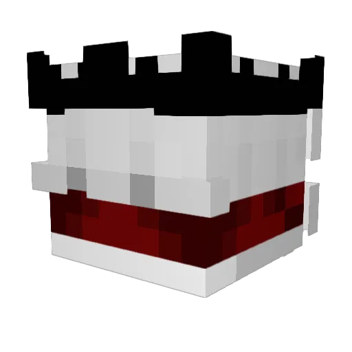NftMC Minecraft avatar head, 3D render
