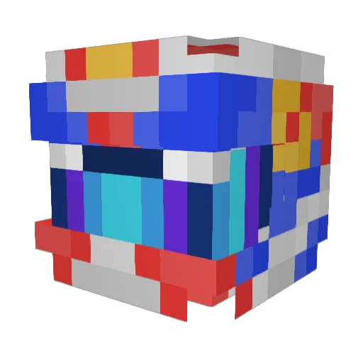 Ng3rBo Minecraft avatar head, 3D render