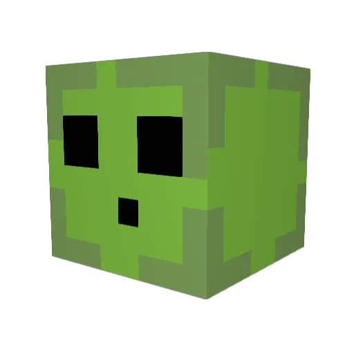 NgameHD Minecraft avatar head, 3D render