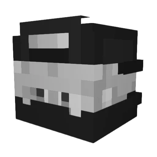 Nghia123 Minecraft avatar head, 3D render