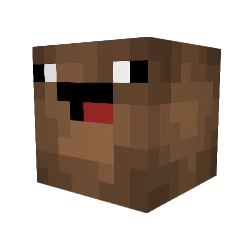 NgoloK4nte Minecraft avatar head, 3D render