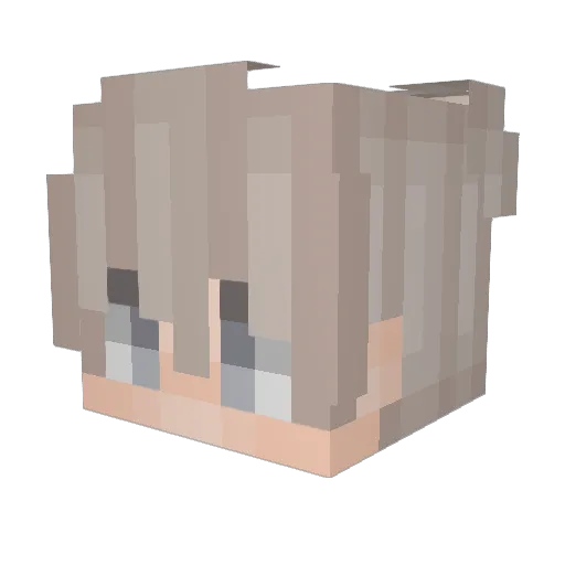 NhatQuangQH Minecraft avatar head, 3D render