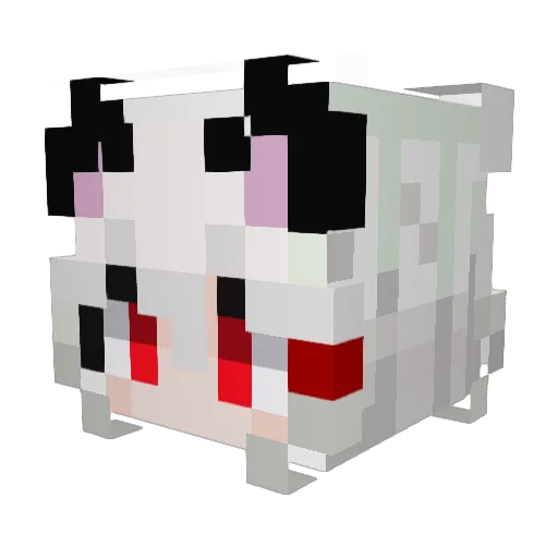 Nhatahn Minecraft avatar head, 3D render