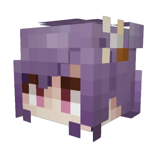 NiFer1945 Minecraft avatar head, 3D render