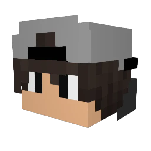 NiKko_Nk Minecraft avatar head, 3D render