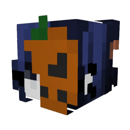NiKyArJa Minecraft avatar head, 3D render