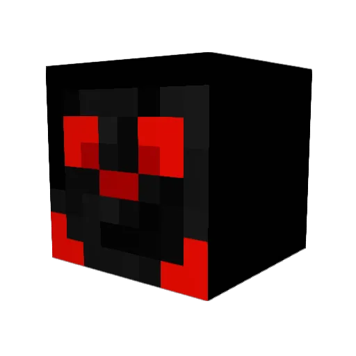 NiRroshn Minecraft avatar head, 3D render