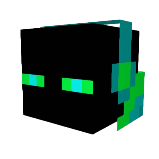 NiTRO7684 Minecraft avatar head, 3D render