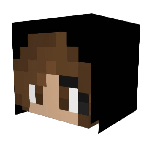 Niamh_BB Minecraft avatar head, 3D render
