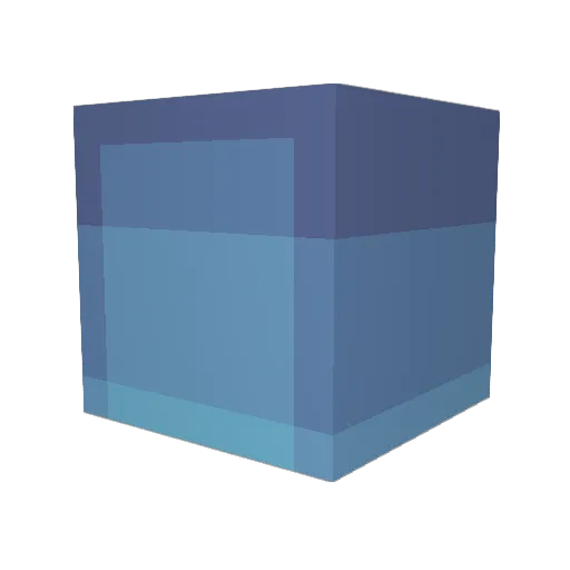 Nibbernabber Minecraft avatar head, 3D render