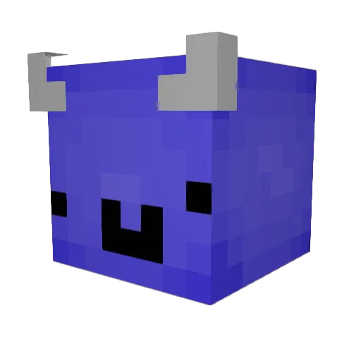 Nibbles_Tuffy Minecraft avatar head, 3D render