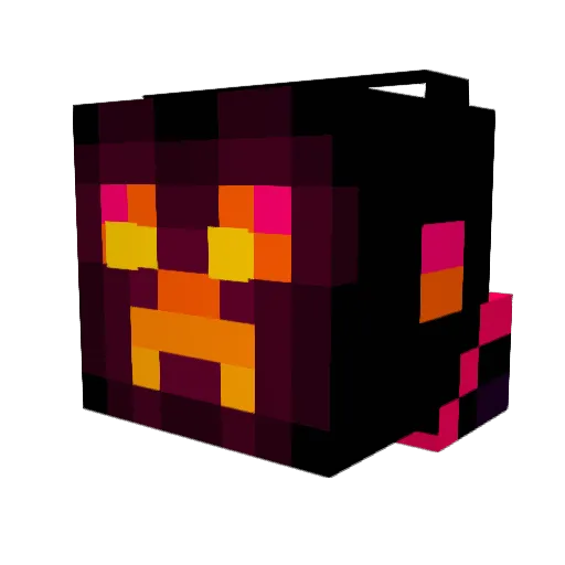 Nic1990 Minecraft avatar head, 3D render