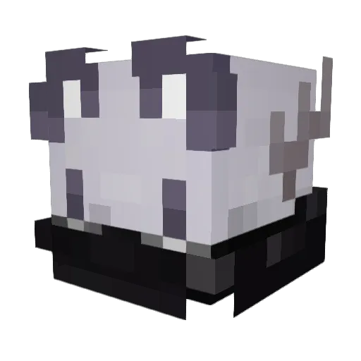 NicKSDR Minecraft avatar head, 3D render