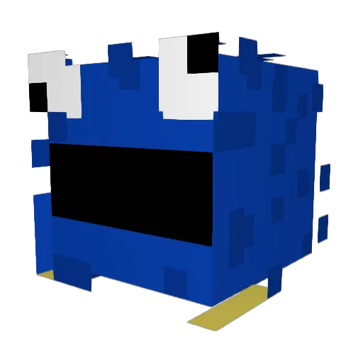 NicLMGamerZ Minecraft avatar head, 3D render