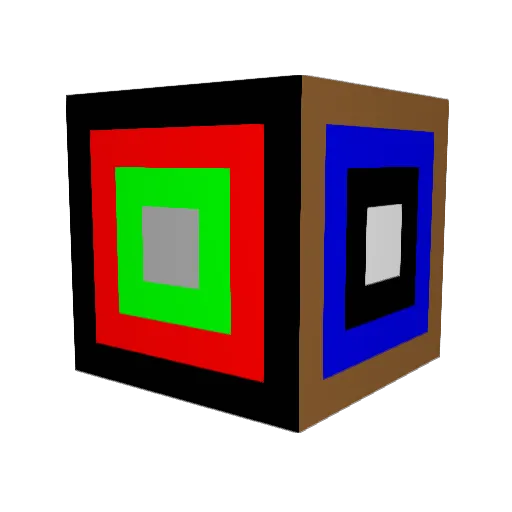 Nicc12345 Minecraft avatar head, 3D render