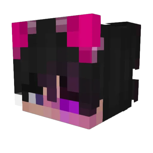 NiceGentleman54 Minecraft avatar head, 3D render