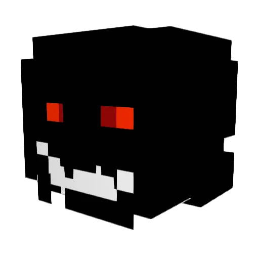 NiceNiggo Minecraft avatar head, 3D render