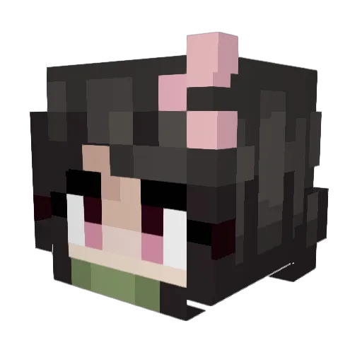 NiceTryGuy5 Minecraft avatar head, 3D render