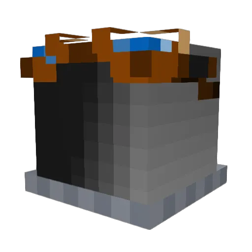 Nice_MC Minecraft avatar head, 3D render