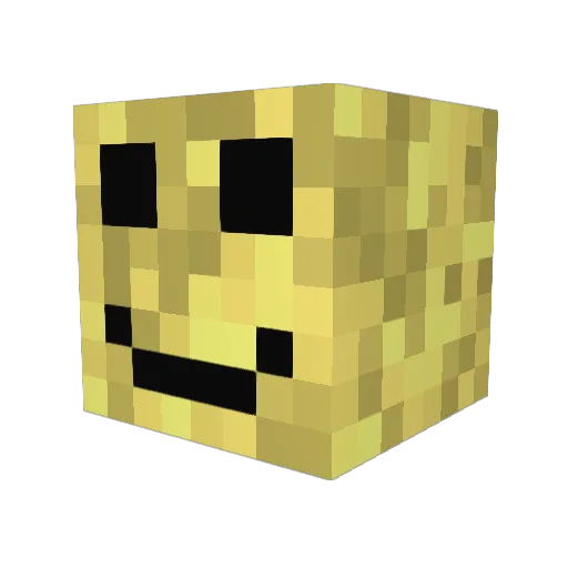 Nicegame_LP Minecraft avatar head, 3D render
