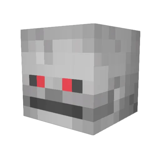 Niceguysamuel Minecraft avatar head, 3D render