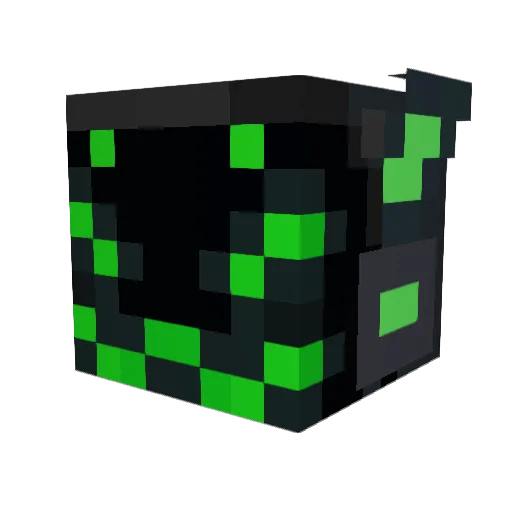 Niceynathan Minecraft avatar head, 3D render