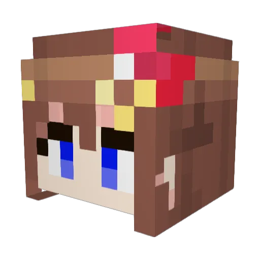 Nicholas1501 Minecraft avatar head, 3D render