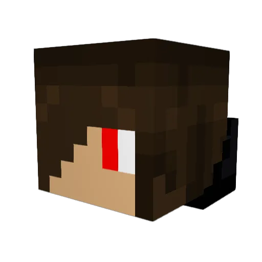 Nicholas5423b Minecraft avatar head, 3D render