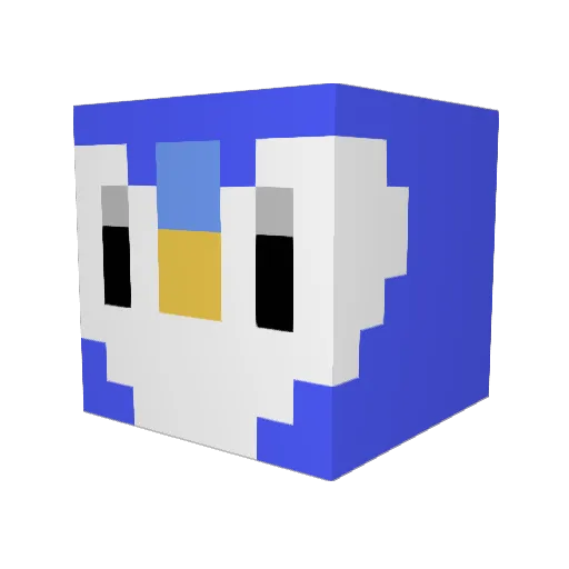 NicholasJMahoney Minecraft avatar head, 3D render