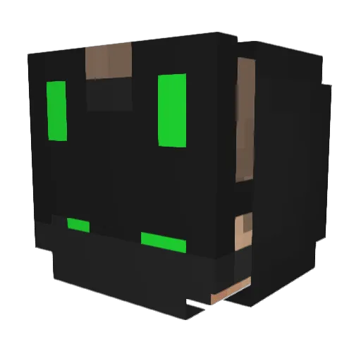 NichtAndi Minecraft avatar head, 3D render