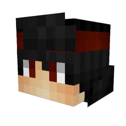 NichtDerBlade Minecraft avatar head, 3D render